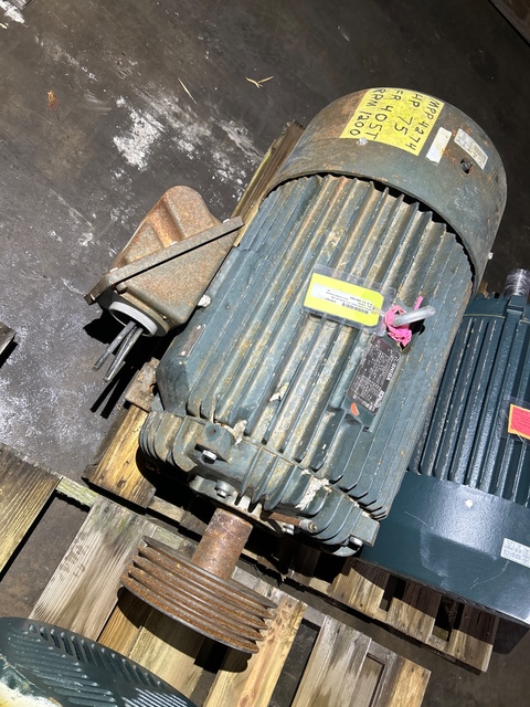 75 HP 1200 RPM Toshiba, Frame 405T, TEFC, 460 Volts - Image 3