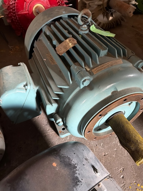 60 HP 1185 RPM Baldor, Frame 404TC, TEFC, 230/460 Volts, new - Image 3