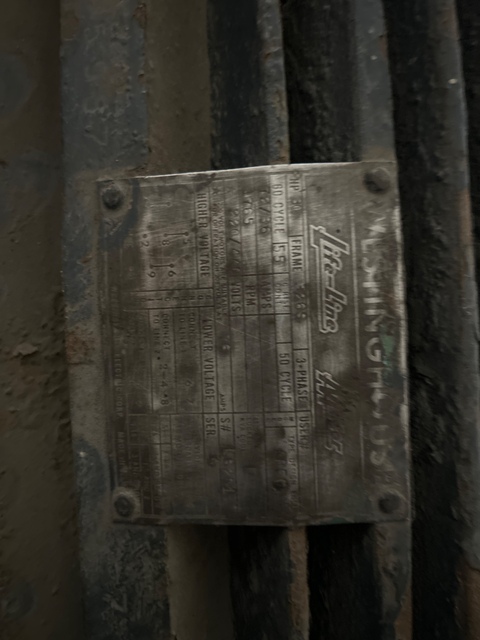 30 HP 1800 RPM Westinghouse, Frame 326S, TEFC, 220/440 Volts - Image 2