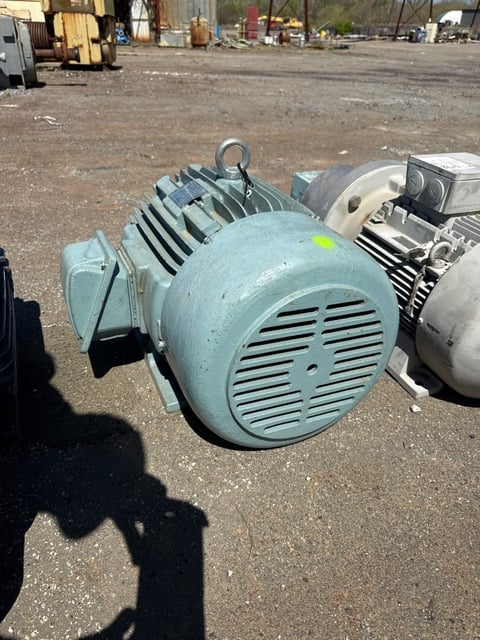 25 HP 1800 RPM TECO, Frame 284T, TEFC, 460 Volts - Image 3