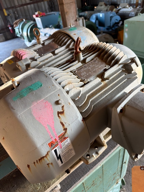 20 HP 1770 RPM Siemens, Frame 256T, TEFC, 460 Volts (2 Available) - Image 2