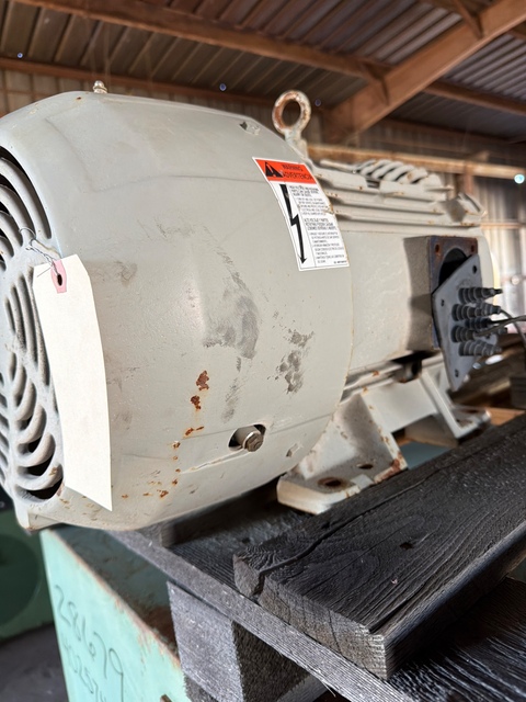 20 HP 1770 RPM Siemens, Frame 256T, TEFC, 460 Volts (2 Available) - Image 4