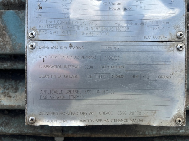 924 HP 362 RPM ABB, TEFC, 480 Volts - Image 3