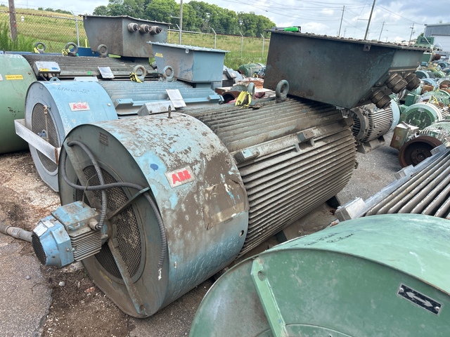 924 HP 362 RPM ABB, TEFC, 480 Volts - Image 6