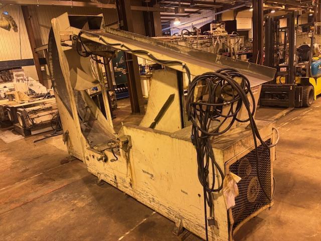 10000 lb. Jaybird #JA-2460, reverse loop coil cradle, 24" width, 60" outside dimension, drop down pneumatic - Image 6