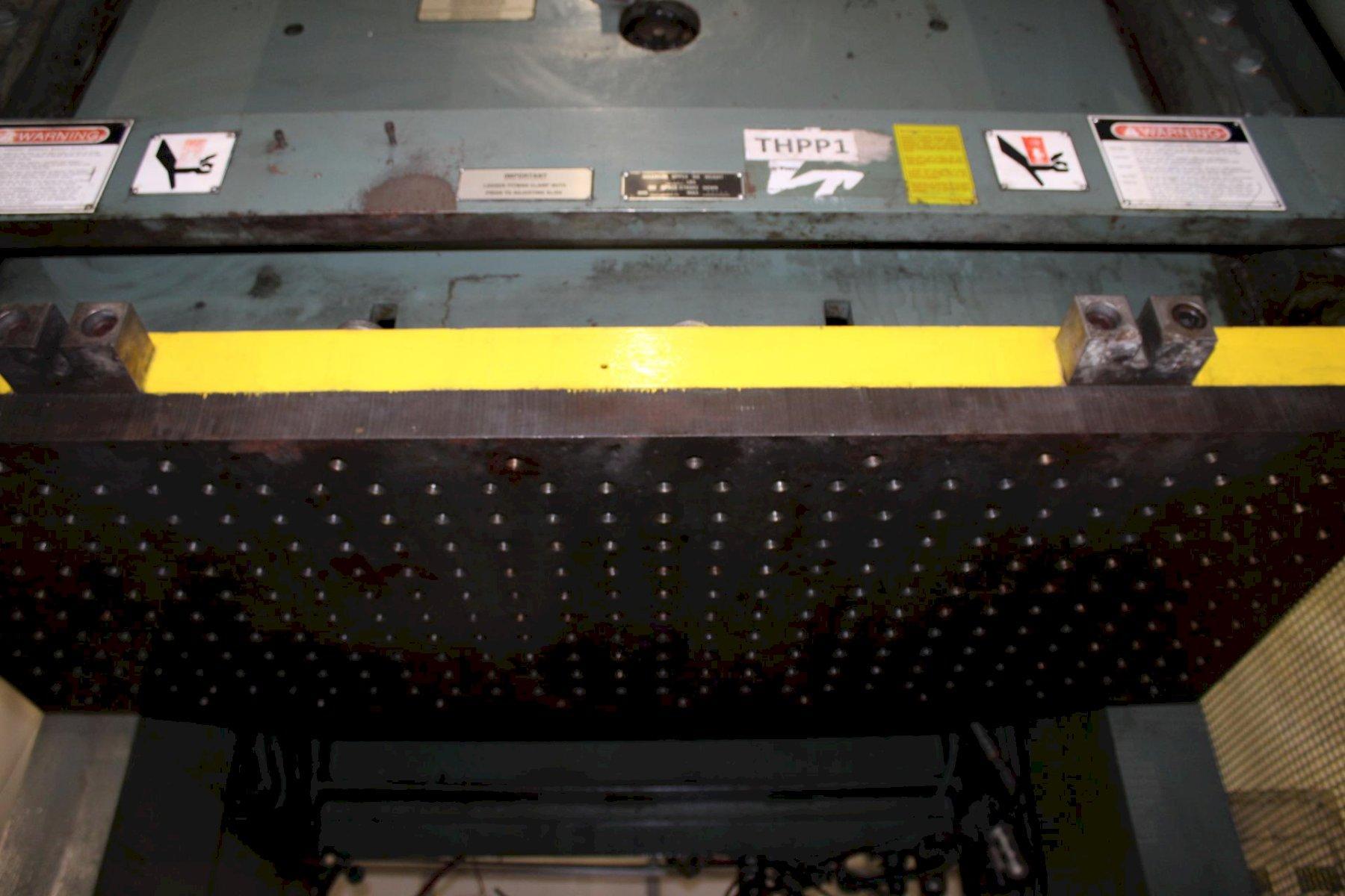 150 Ton, Precision #150 G OBS, gap frame double crank press, 6" stroke, 22.34" Shut Height, 3" adj., 72" x - Image 6