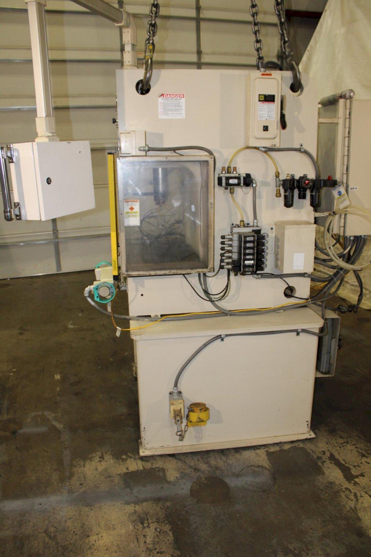30 Ton, Neff #DF-25-15M, hydraulic press, 7" stroke, 19" daylight, 10" throat, 23.5" x 18" bed, 3000 PSI, 2002 - Image 5