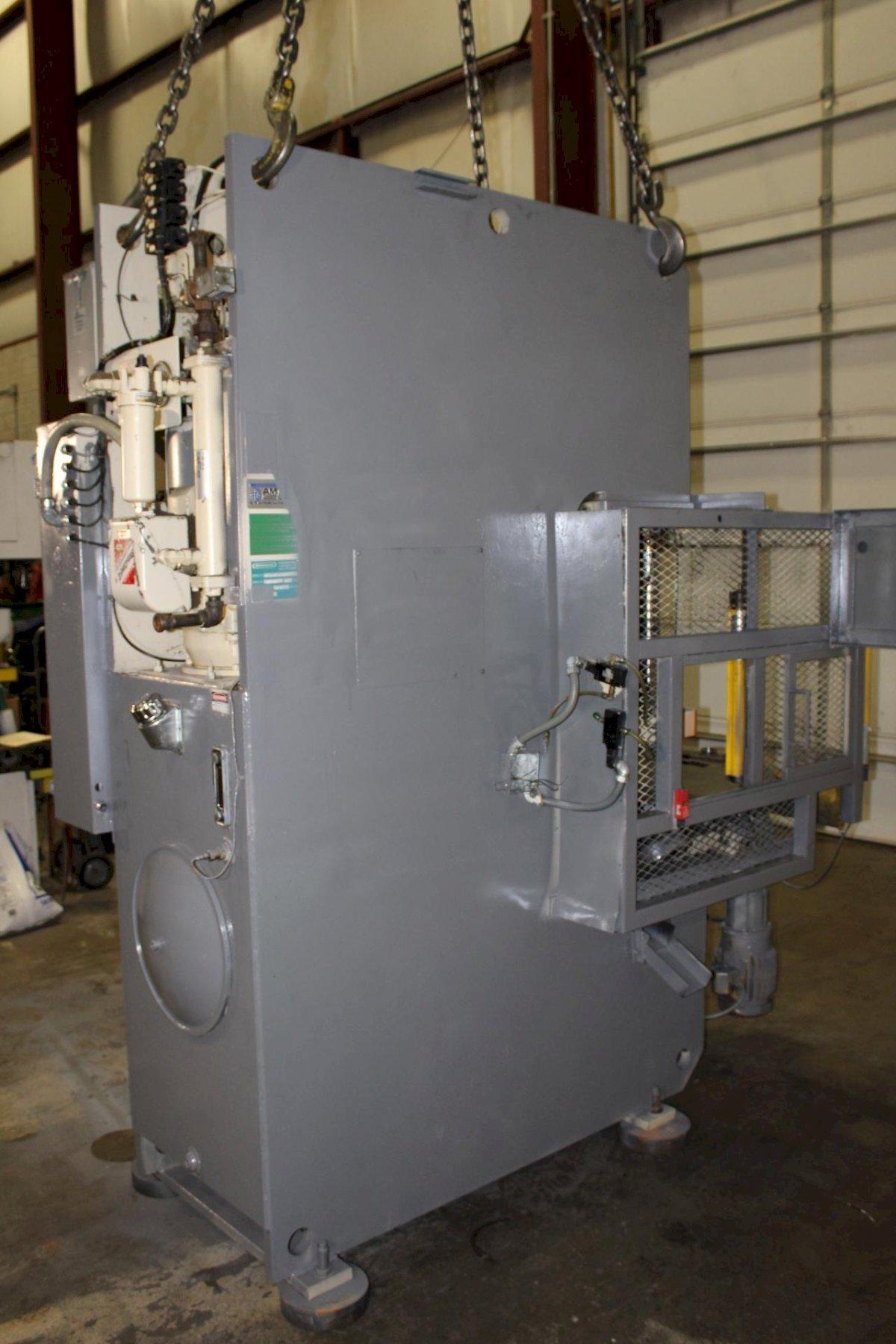 75 Ton, Greenerd #HCA-75-60R8, hydraulic press, 18" stroke, 34" daylight, 13" throat, 32" x 20" bed, 4 post - Image 8