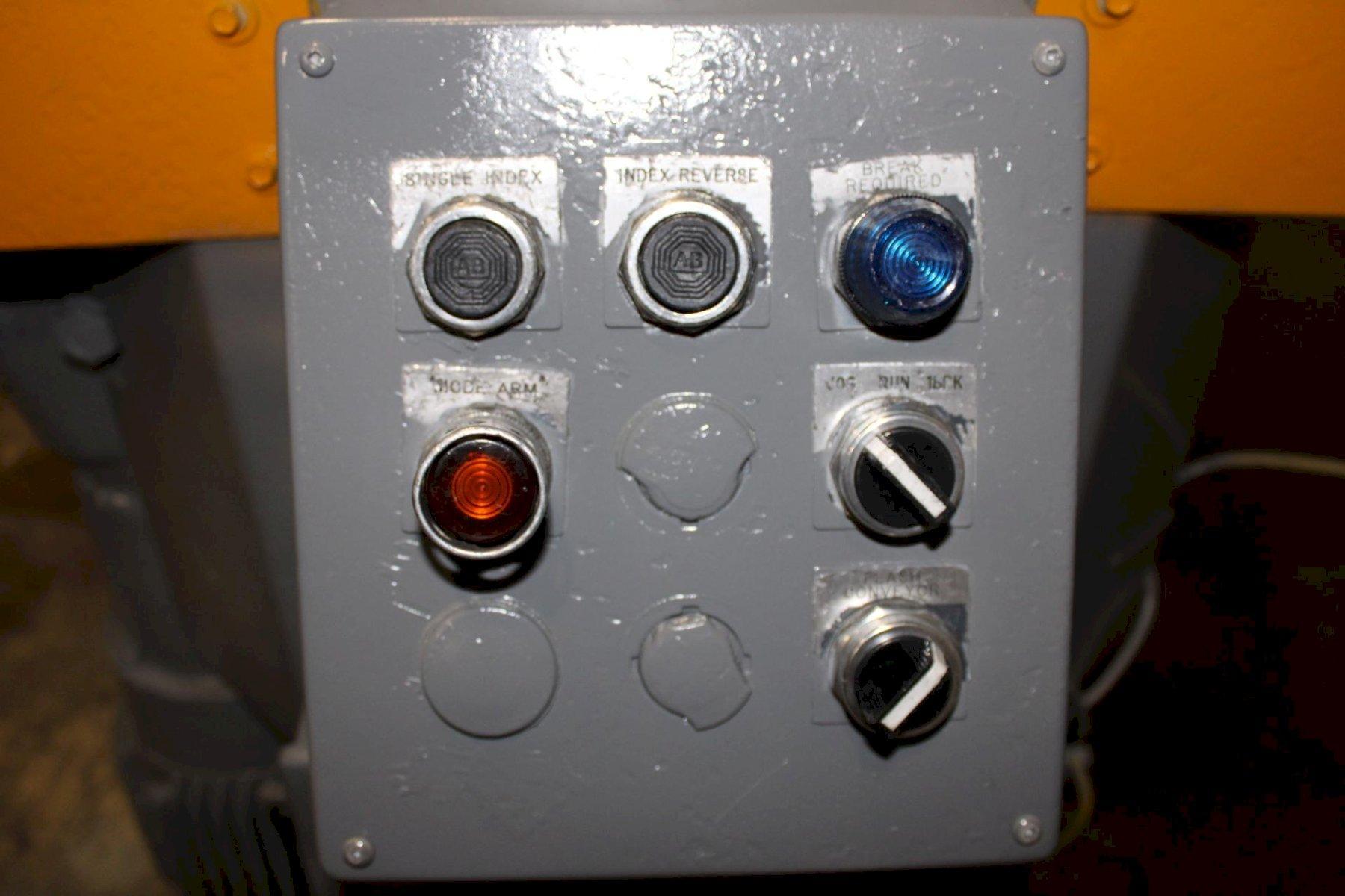 75 Ton, Greenerd #HCA-75-60R8, hydraulic press, 18" stroke, 34" daylight, 13" throat, 32" x 20" bed, 4 post - Image 9
