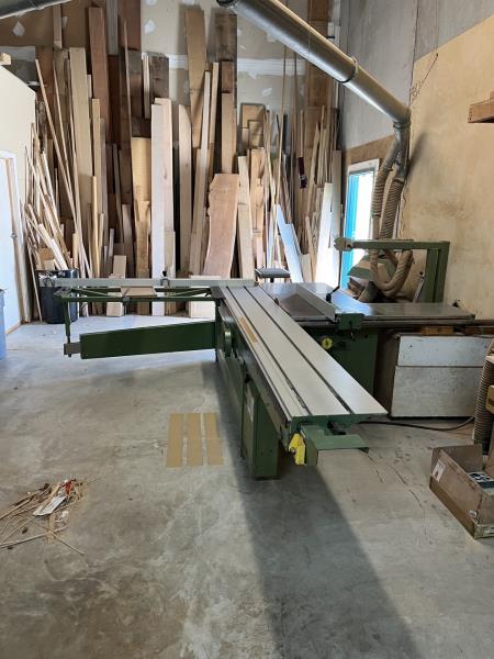 Robland #Z-320, sliding table saw, 126" crosscut capacity, 16" blade, 7.5 HP, 5000 RPM - Image 3