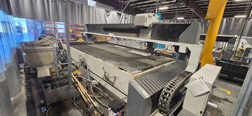 Flow #Mach-500-4020-XD, CNC waterjet, 157" x 78" envelope, 94000 PSI, 50 HP intensifier, 700 IPM, FlowXpert - Image 2