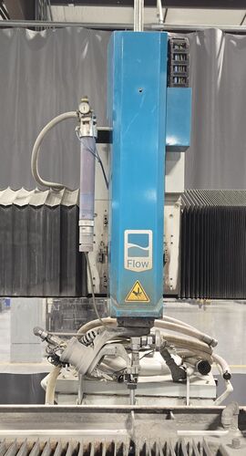 Flow #Mach-500-4020-XD, CNC waterjet, 157" x 78" envelope, 94000 PSI, 50 HP intensifier, 700 IPM, FlowXpert - Image 8
