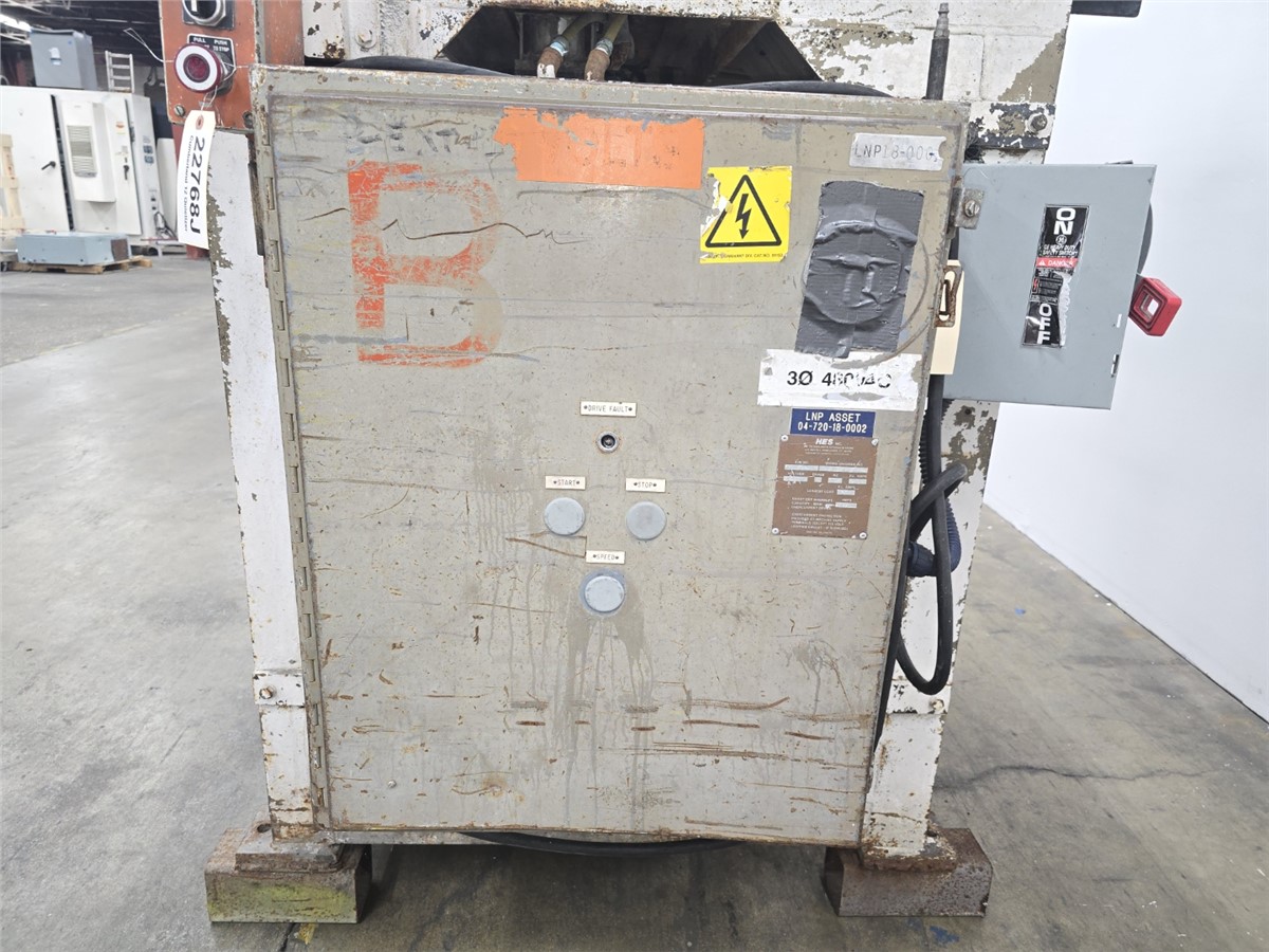 12" Cumberland Quietizer, granulator, 24-knife bolt-on rotor, 25 HP, 460 V., ABB AC drive - Image 7