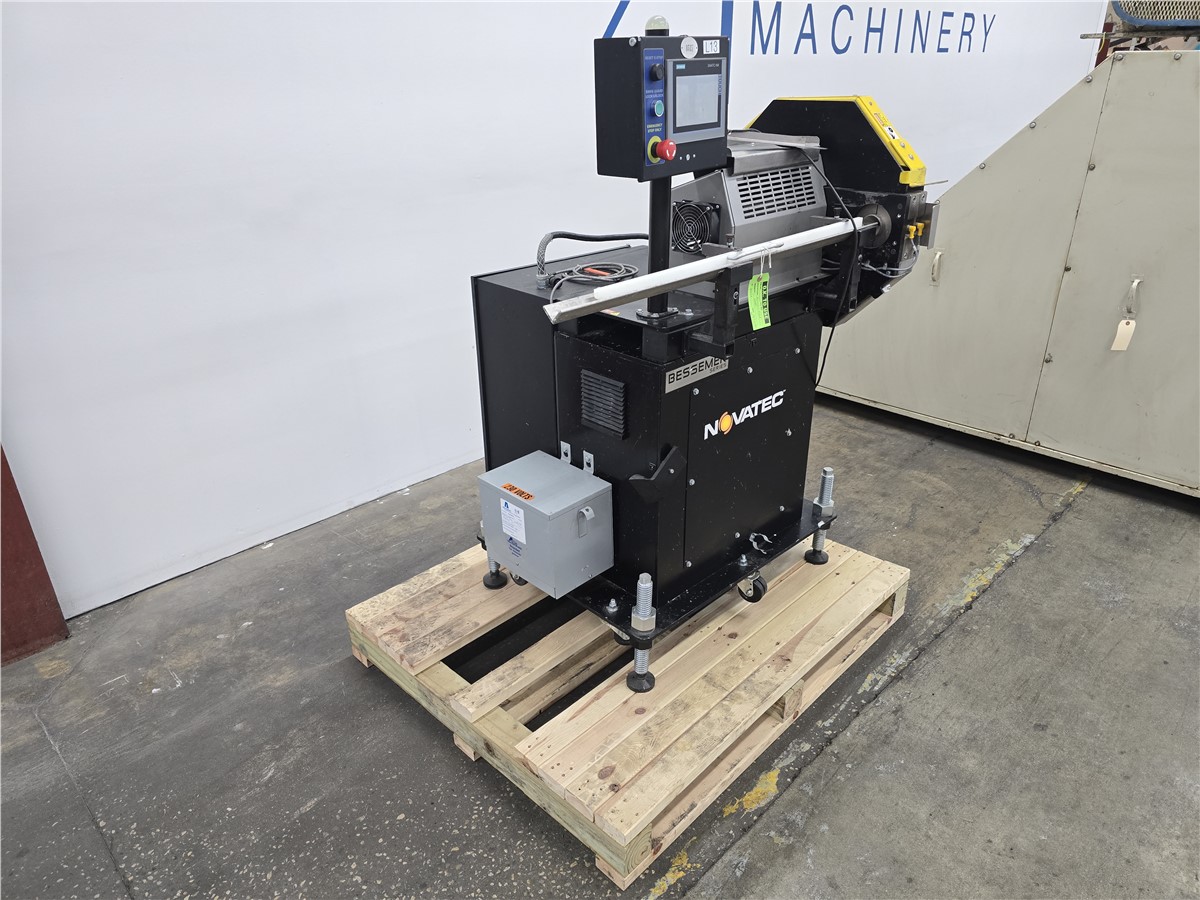 2" Novatec #C-2, fly knife cutter, 12" Stainless Steel cutter head, 1000 RPM max blade, 5 HP, 230/460 V. - Image 3