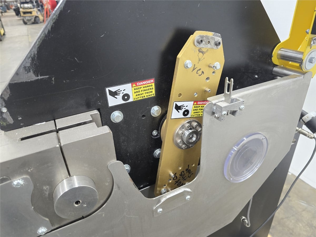 2" Novatec #C-2, fly knife cutter, 12" Stainless Steel cutter head, 1000 RPM max blade, 5 HP, 230/460 V. - Image 6