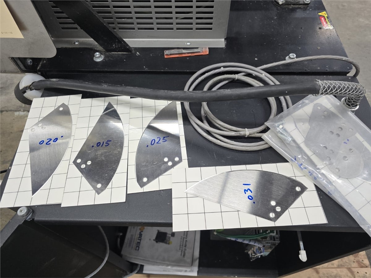 2" Novatec #C-2, fly knife cutter, 12" Stainless Steel cutter head, 1000 RPM max blade, 5 HP, 230/460 V. - Image 7