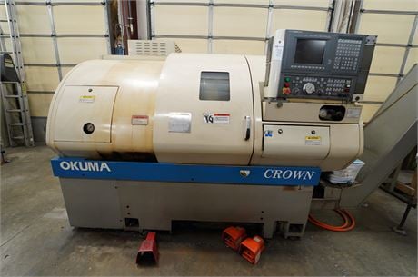 Okuma #Crown-762S, CNC turning center, 21.7" swing, 2.1" bar, 2-Axis, - Image 3