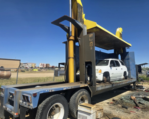 OverBuilt #10HS, Car Crusher, 159-ton crushing force, 20'-3" L x 7'-6" width x 10' H crusher opening - Image 2