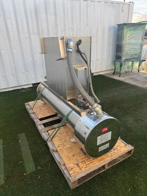 Aquafine #SCD-1450-H, UV Chlorine Destroyer, Stainless Steel, integrated PLC/HMI touchscreen, 150 psig, 240 - Image 6