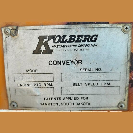Kolberg, Portable Screening Plant, 48" width x 120" L inclined vibrating screen, 300 FPM conveyor - Image 7