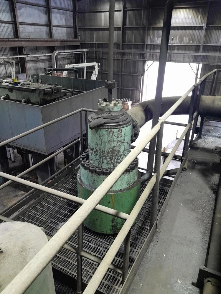 5,000 Ton, Verson, Down-Acting Hydraulic Press, 96" dl, 72" platen stroke, 96" x 96" platen, 24" shut height - Image 4