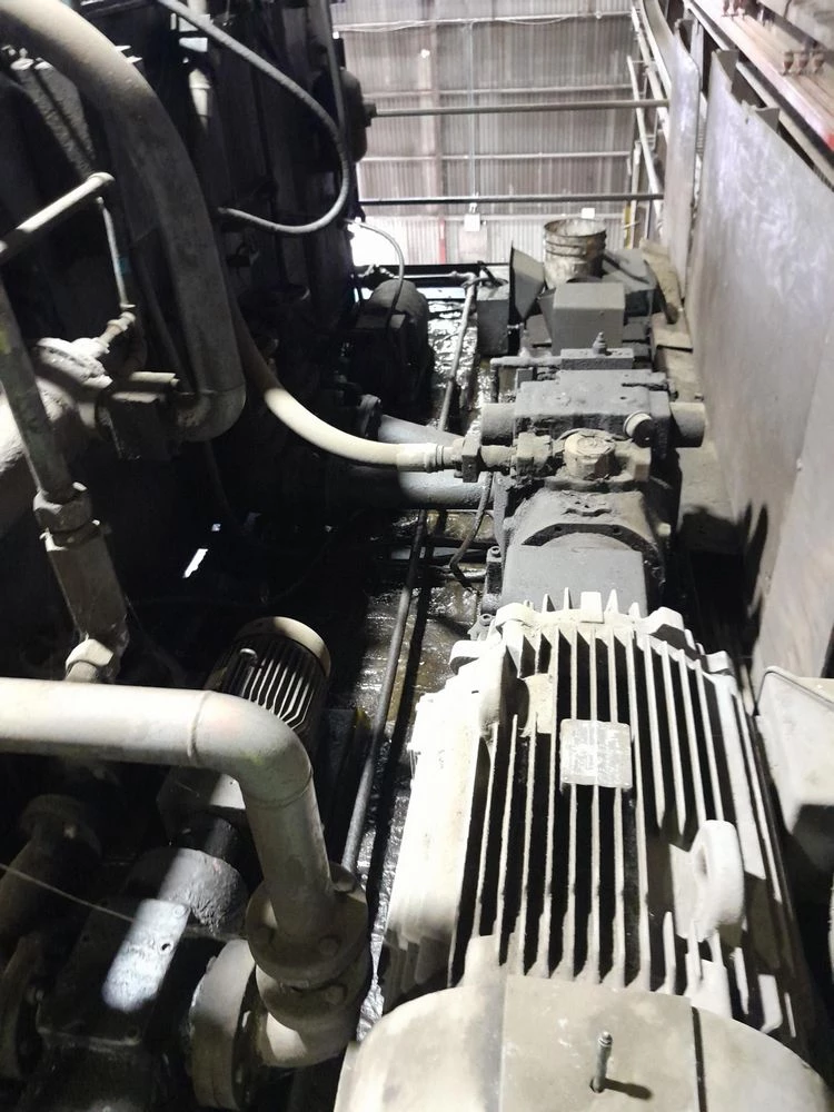 5,000 Ton, Verson, Down-Acting Hydraulic Press, 96" dl, 72" platen stroke, 96" x 96" platen, 24" shut height - Image 7