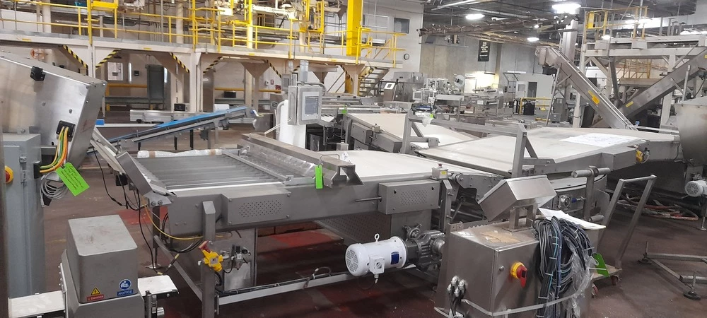 Machine Builders, Place Packer, 56" working width, Baker Perkins wire cut system, cookie production - Image 1