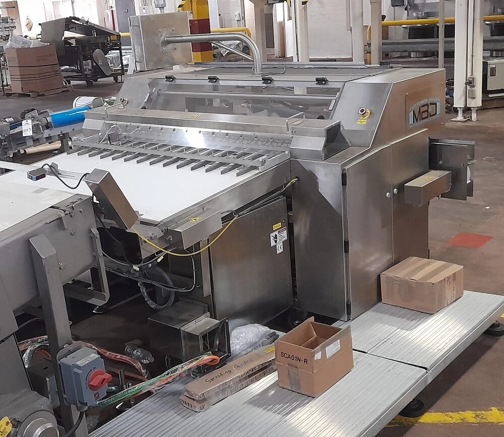 Machine Builders, Place Packer, 56" working width, Baker Perkins wire cut system, cookie production - Image 5