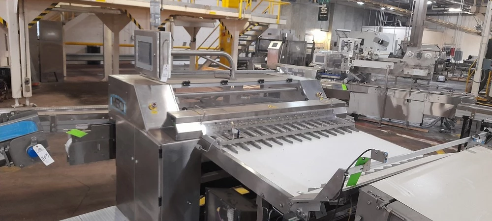 Machine Builders, Place Packer, 56" working width, Baker Perkins wire cut system, cookie production - Image 8