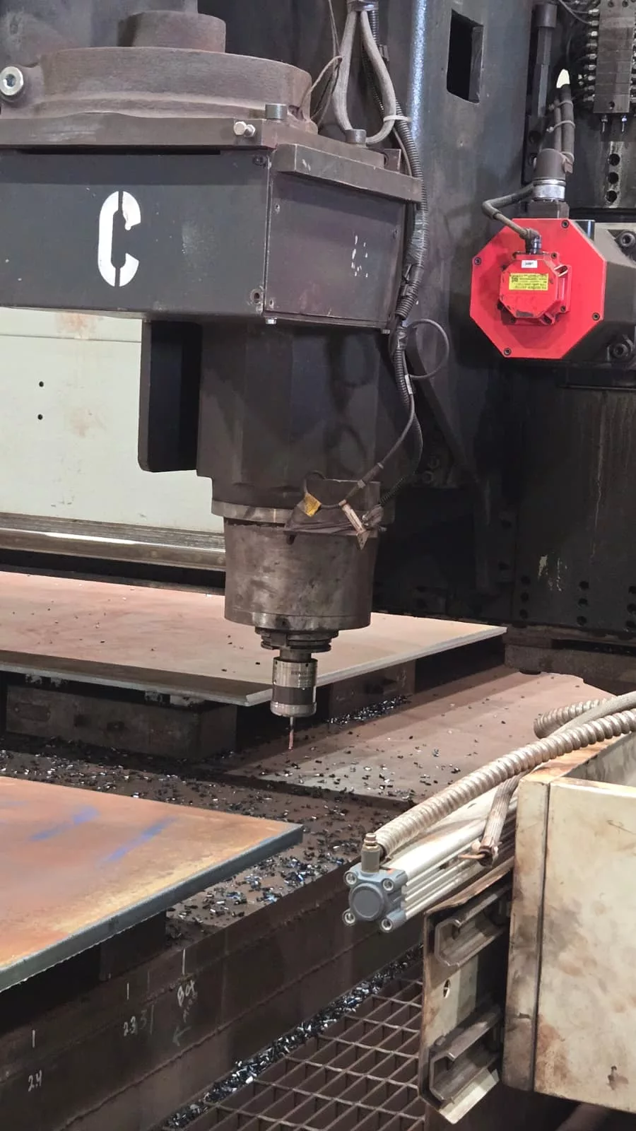 Ficep #Energy-3202GDX, CNC Plate Drilling & Milling Machine, 1102.36" L x 125.98" width max. plate capacity - Image 6