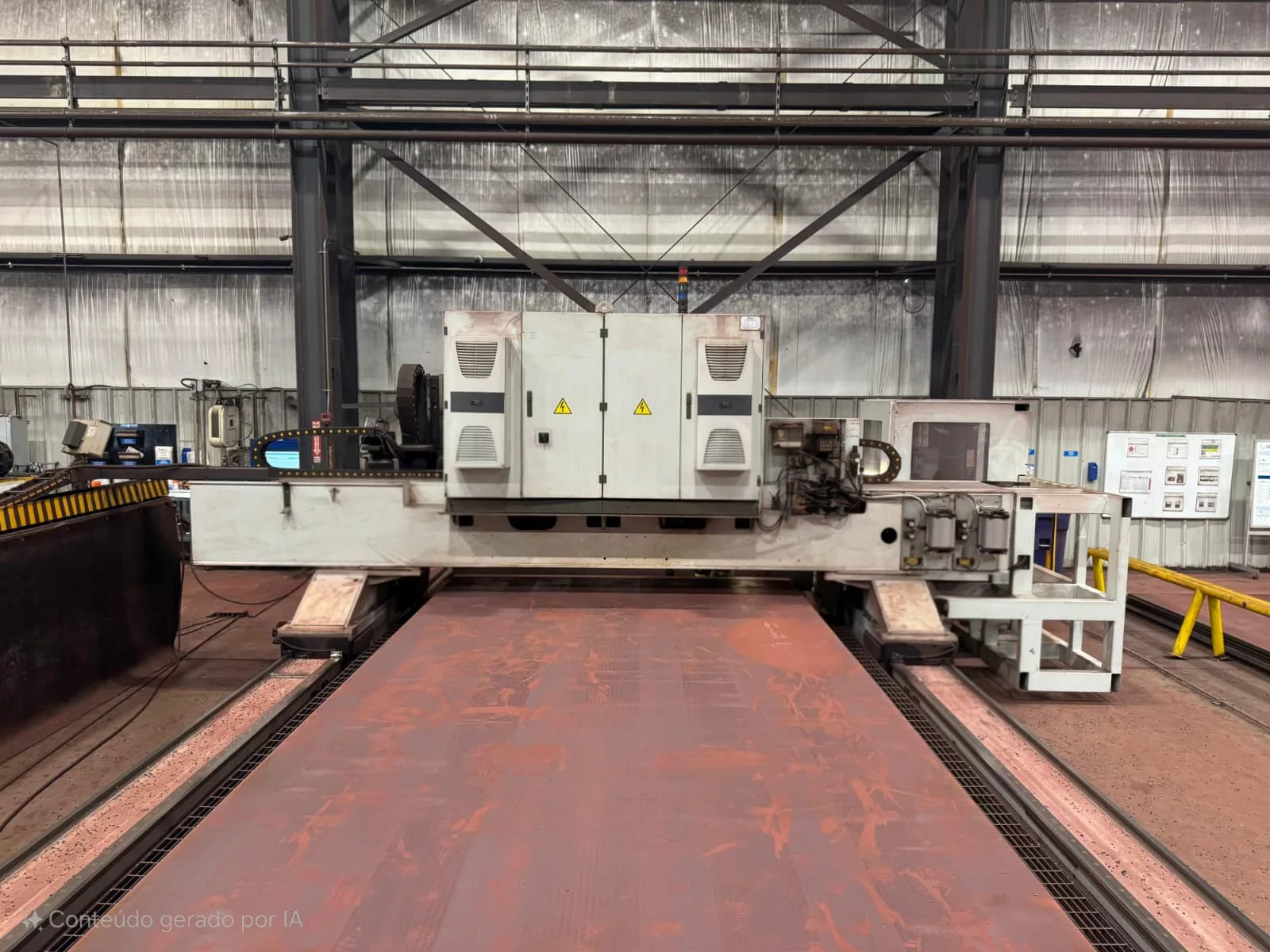 Ficep #Energy-3202GDX, CNC Plate Drilling & Milling Machine, 1102.36" L x 125.98" width max. plate capacity - Image 8