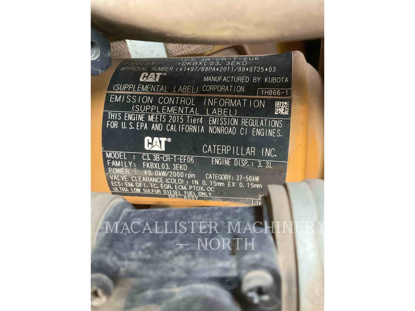 Caterpillar 308E2 AQ+, 3304 hours, S/N: FJX04906, 2016 - Image 8