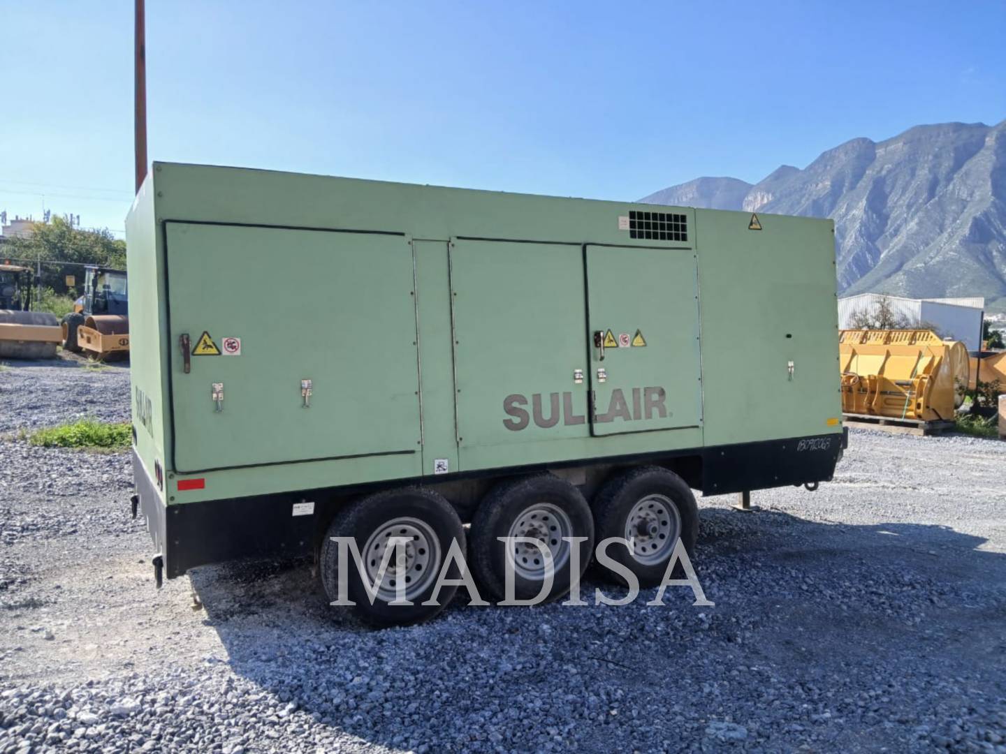 Sullair 1600HAFDTQ, Compressed Air, 1155 hours, S/N: 201612120006, 2016 - Image 3