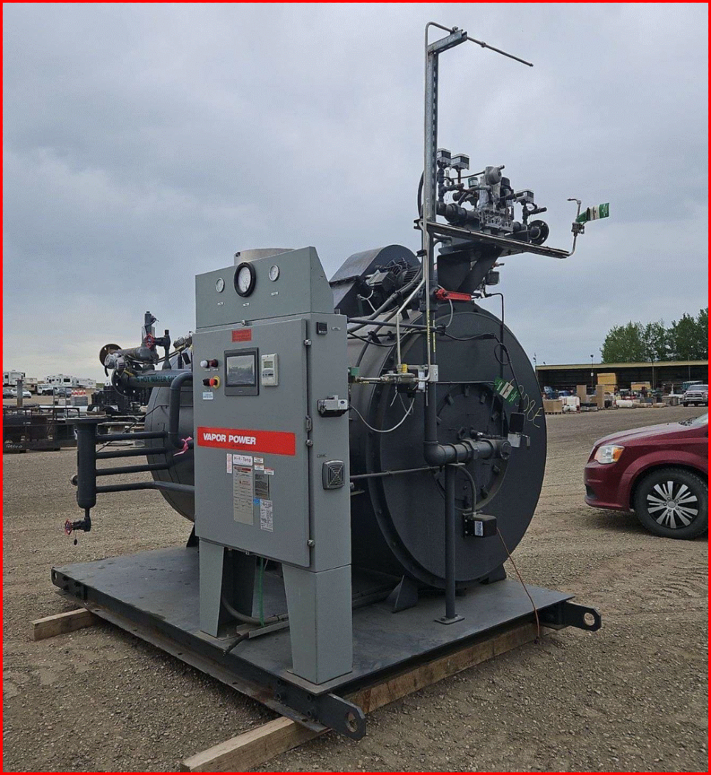 Vapor Power #Hi-R-Temp, 8.6 MMBTU Gas-Fired Hot Water Heater ASME/CRN, Siemens LMV5x Controls, Stainless - Image 2