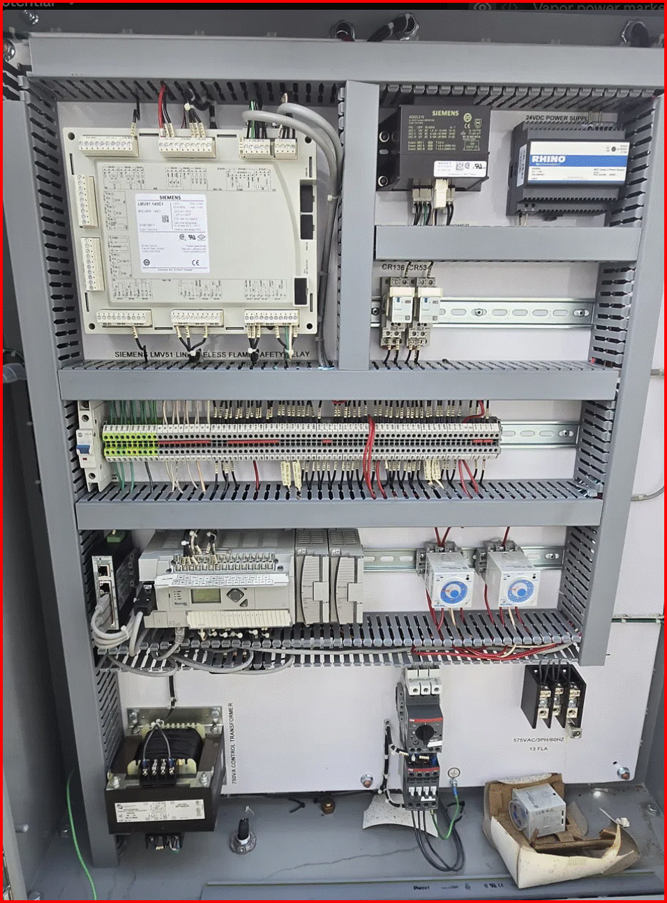 Vapor Power #Hi-R-Temp, 8.6 MMBTU Gas-Fired Hot Water Heater ASME/CRN, Siemens LMV5x Controls, Stainless - Image 4