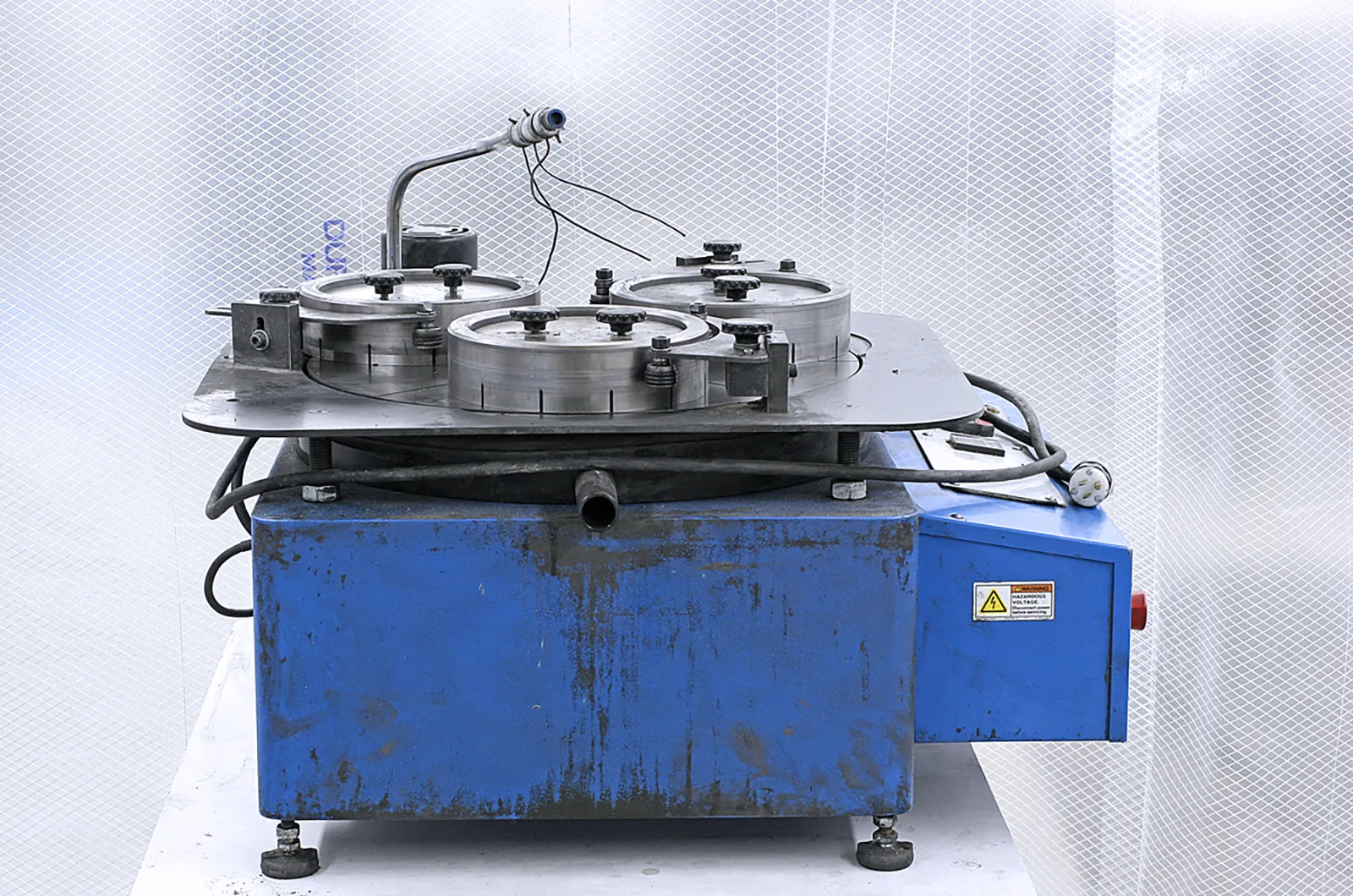 20" Lapmaster #20, bench top lapping machine, 0-70 RPM, 3 ring positions, 1 HP, 120 V., 2013 - Image 4