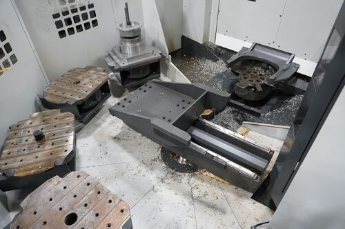 Haas #EC-400PP, CNC horizontal machining center, 100 automatic tool changer, 22" X, 25" Y, 22" Z, 12000 RPM - Image 5