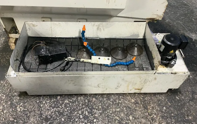 Fanuc #A04B-0078-B101, CNC Drilling and Tapping Center, 15" x 25" capacity, 14 ATC, 2000 - Image 9