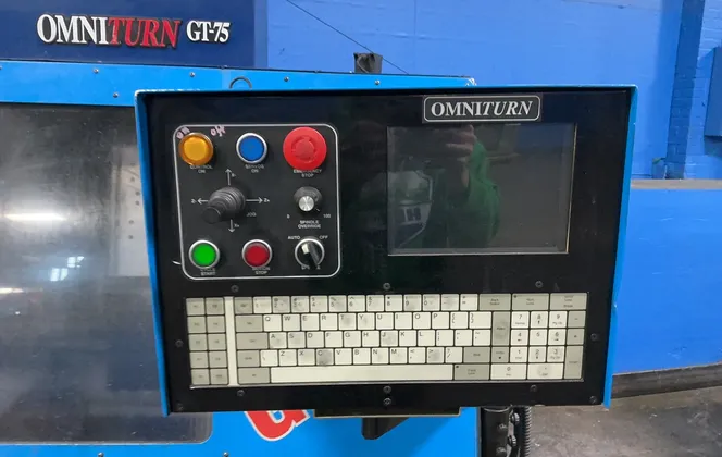 Omniturn #GT-75, CNC lathe, 1.25" bore - Image 2