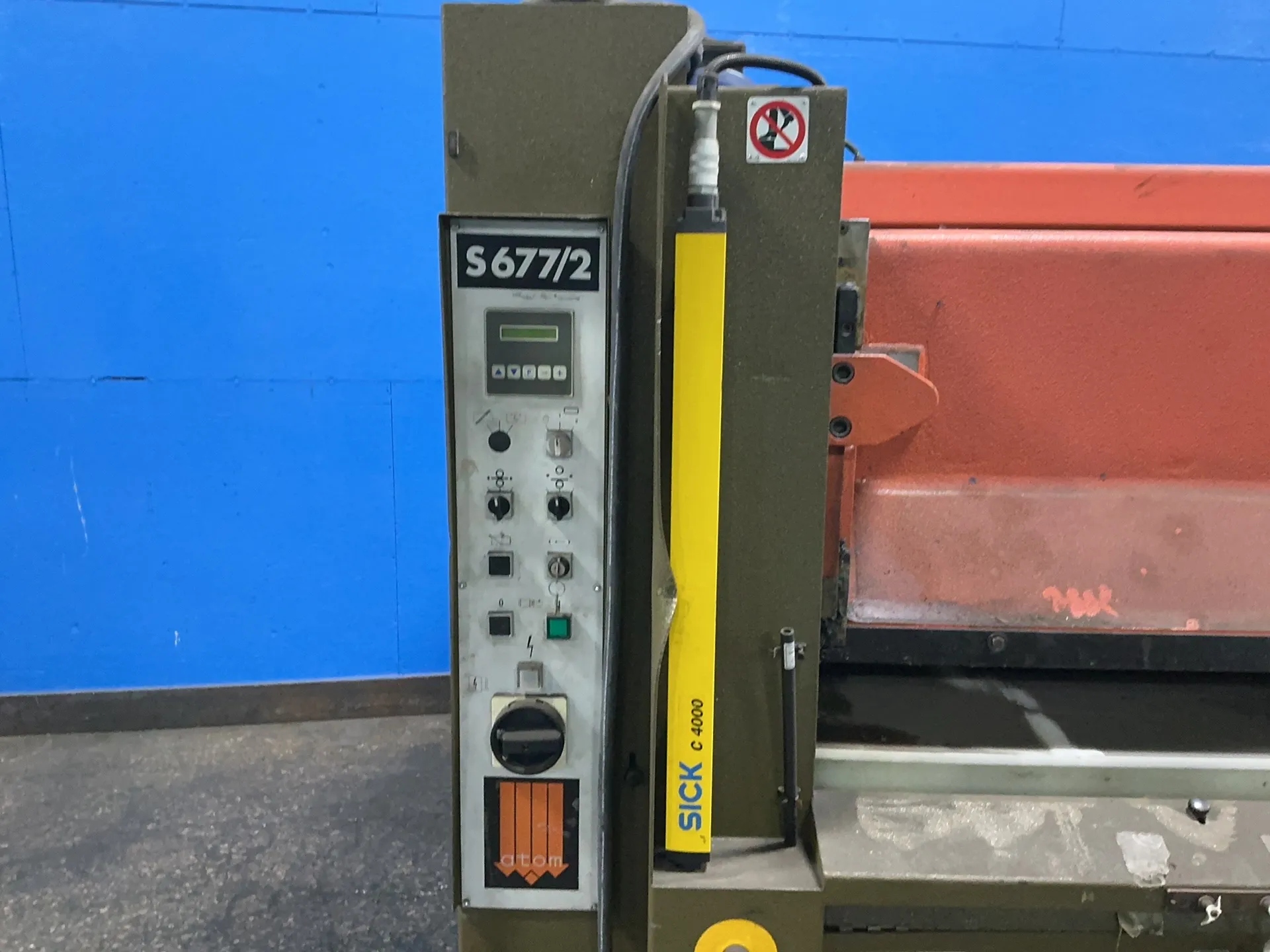 30 Ton, Atom #AL-82, Die Cutting Press, 2002 - Image 3