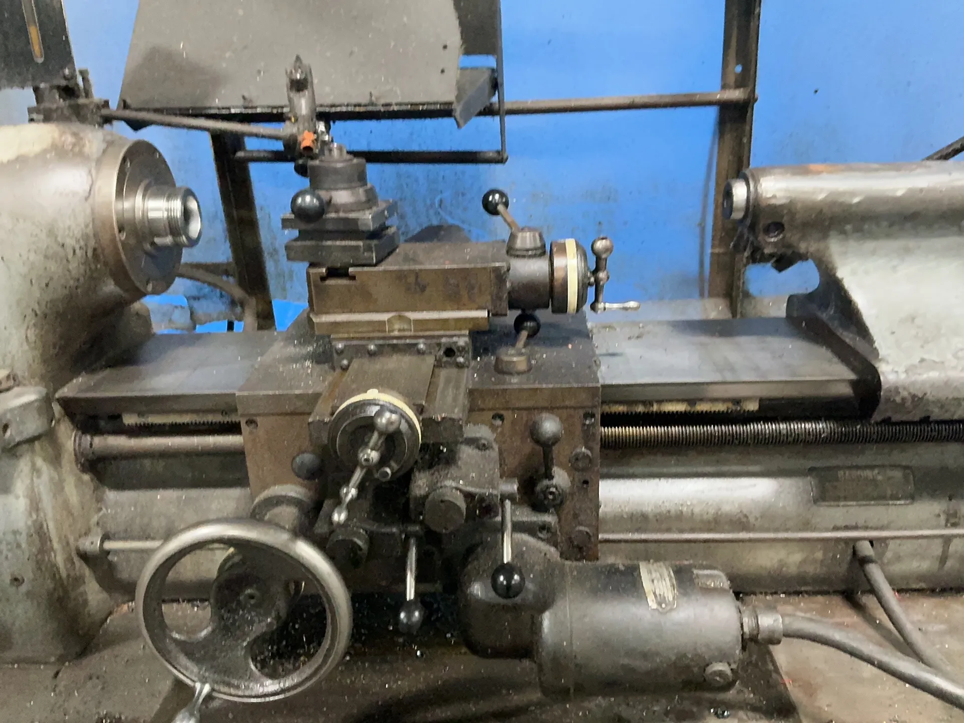 10" x 20" Hardinge #HLV-H, precision lathe, 2" bore, 1.5 HP, tailstock, - Image 1