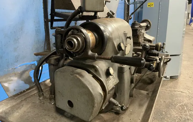 10" x 20" Hardinge #HLV-H, precision lathe, 2" bore, 1.5 HP, tailstock, - Image 9