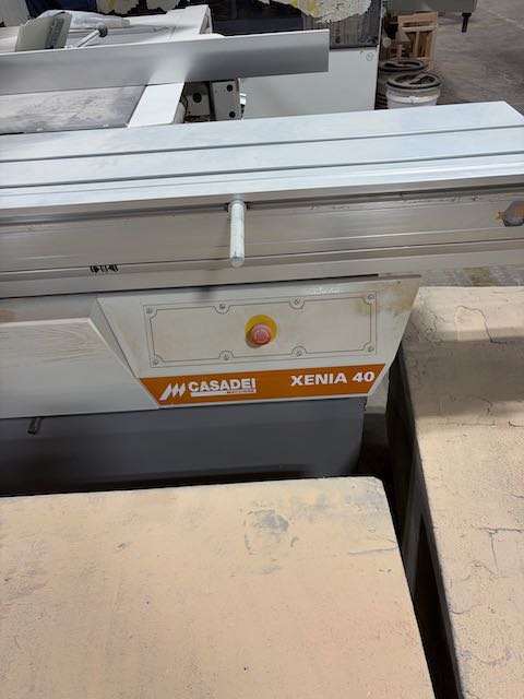 Casadei #Xe-Nia-40, Sliding Tablesaw, 15 HP, 16" blade, digital read out, 2018 - Image 4