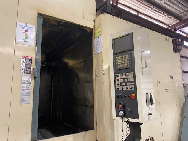 Niigata #MPN80, horizontal machining center, 4th-axis, 55.5" Z, 44" Y, 48" Z, 12000 RPM, 60 HP, 60 automatic - Image 3