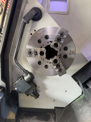 Daewoo Doosan Puma #400B, CNC Lathe, 30.3" swing, 22" diameter x 41.3" L max, 5.2" bore, 2k RPM, tool preset - Image 9