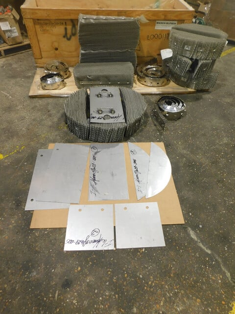 Koch Glitsch, Structured Packing, 27" x 6.75", BX Crimp Type, 316 Stainless Steel, 2020 (4 available) - Image 2