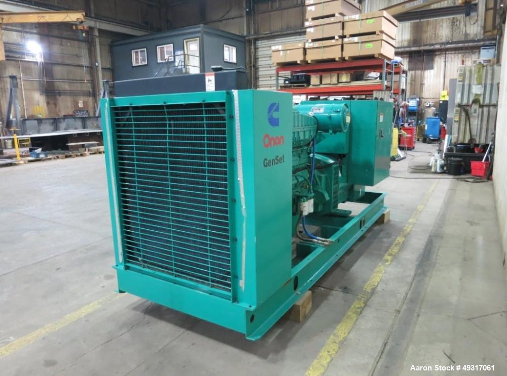 400 KW Cummins #DFCE, Diesel Generator Set, #NTA855-G5 engine, 605 HP, 3ph, PMG, DeepSea ctrl, 1021 hours - Image 2