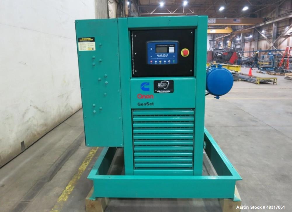 400 KW Cummins #DFCE, Diesel Generator Set, #NTA855-G5 engine, 605 HP, 3ph, PMG, DeepSea ctrl, 1021 hours - Image 4