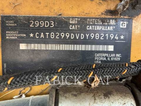 Cat 299D3 OK, 2016 hours, S/N: DY902194, 2020 - Image 6