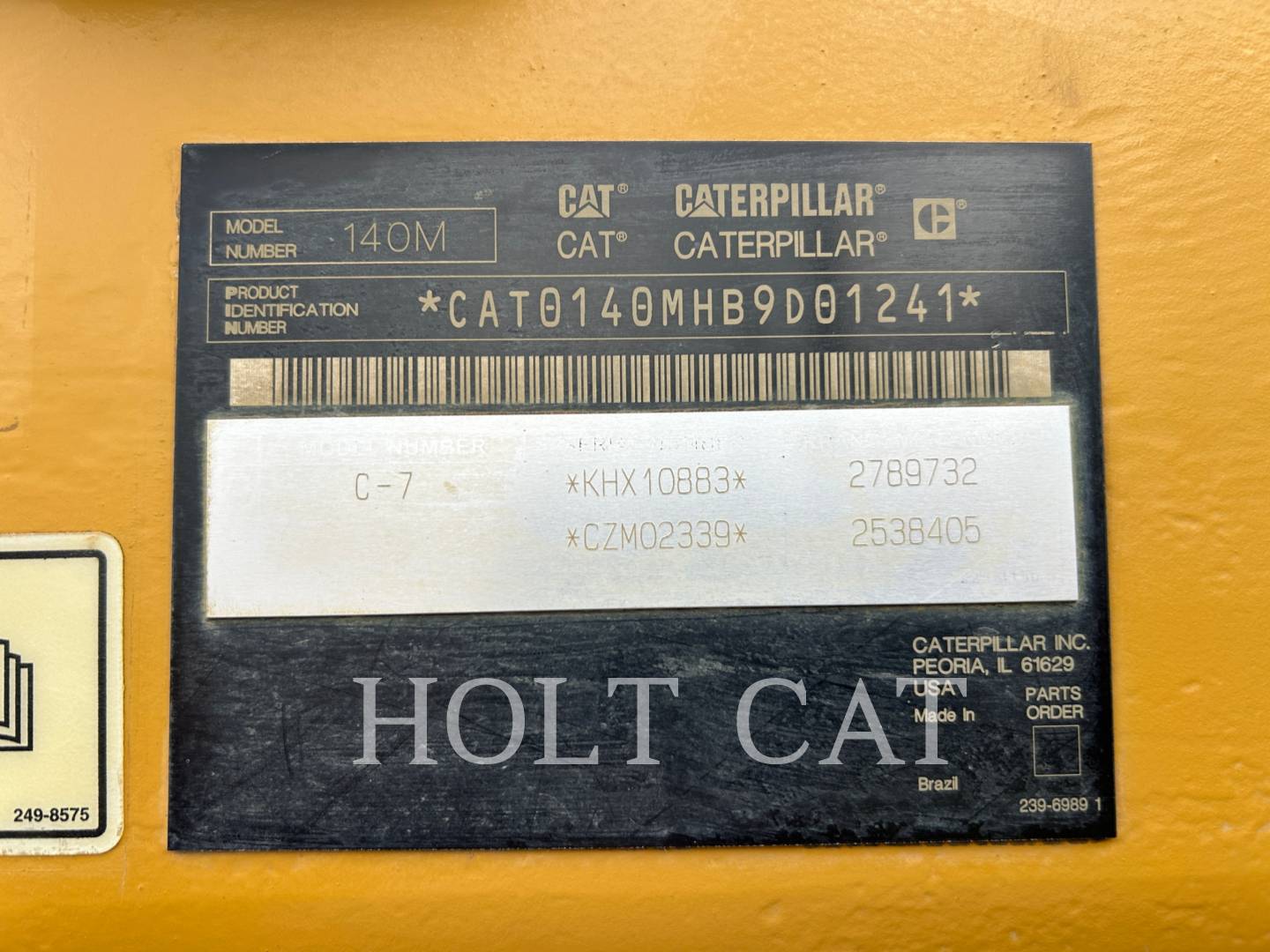 Caterpillar 140M, Motor Grader, 12508 hours, S/N: B9D01241, 2008 - Image 6